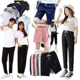 [파워딜] SALE 남성 여성 7부 9부 68종 빅사이즈 쿨바지 여름 린넨 바지 반바지 쿨티셔츠 wa365모음