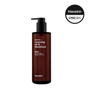 한스킨 클렌징오일 &amp; 블랙헤드 BHA, 300ml, 1개
