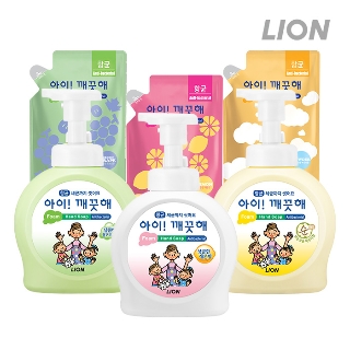 [앵콜창고] [아이깨끗해] 핸드솝 대용량 490ml 용기 x 3개/핸드워시