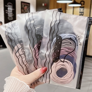 잃어버려도 걱정없는 1+1 파스텔 데일리 머리끈100p + 케이스 + 무료배송